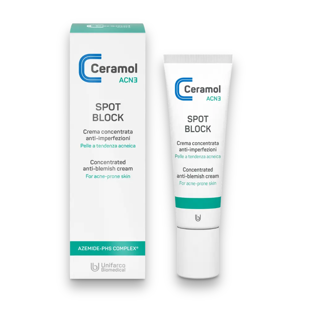 Spot Block - Ceramol ACN3 - Konzentrierte Creme gegen Unreinheiten