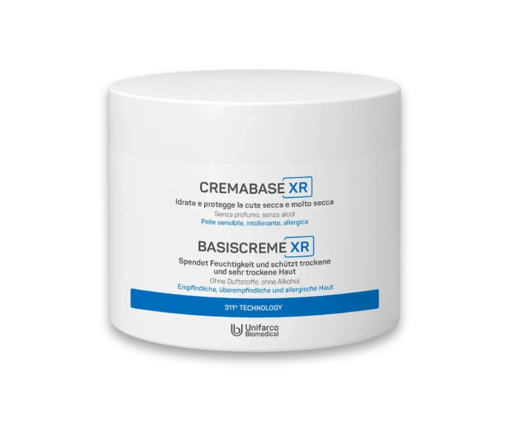 Basiscreme XR - Ceramol - Rückfettende Körpercreme mit einer besonders reichhaltigen Textur