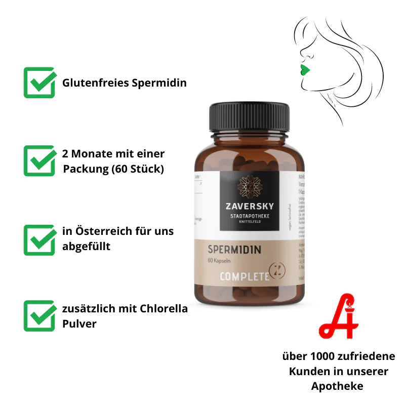 Beauty Paket- Kollagen, Hyaluron, Spermidin bei Apotheke Zaversky