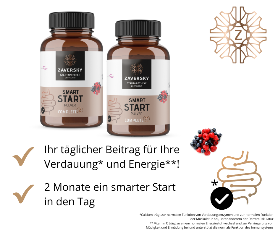 SmartSTART - der Powerdrink fürs tägliche Wohlbefinden bei Apotheke Zaversky