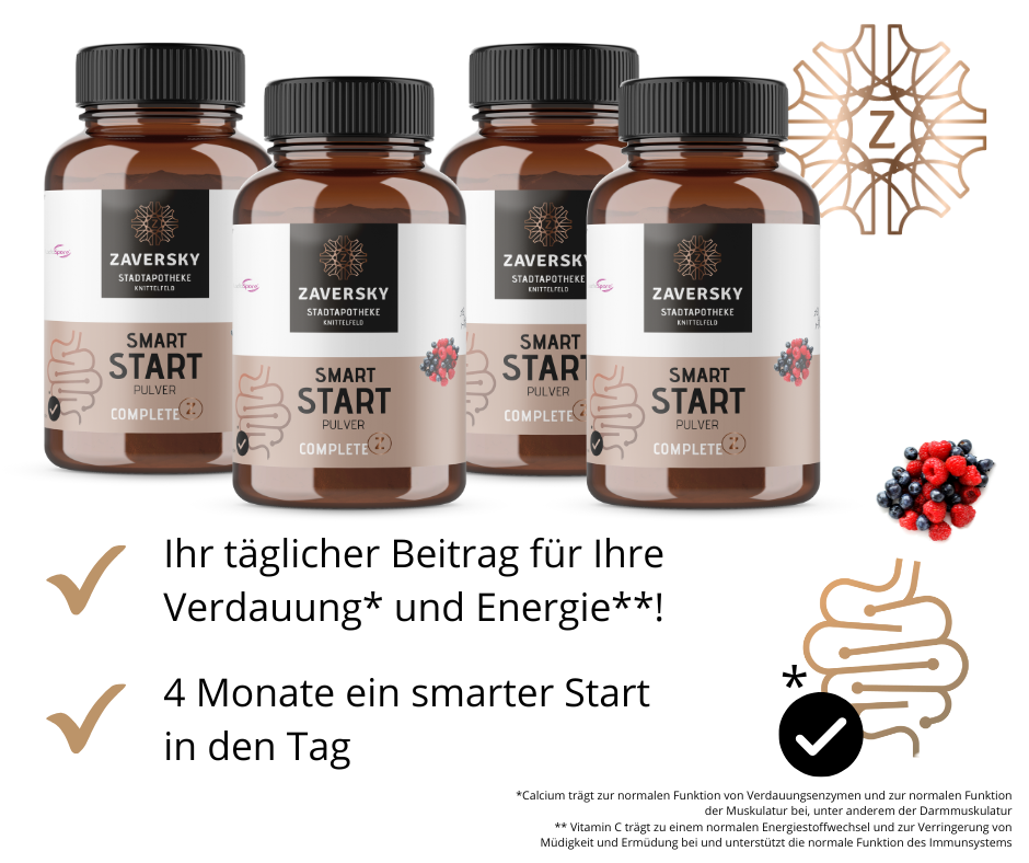 SmartSTART - der Powerdrink fürs tägliche Wohlbefinden bei Apotheke Zaversky