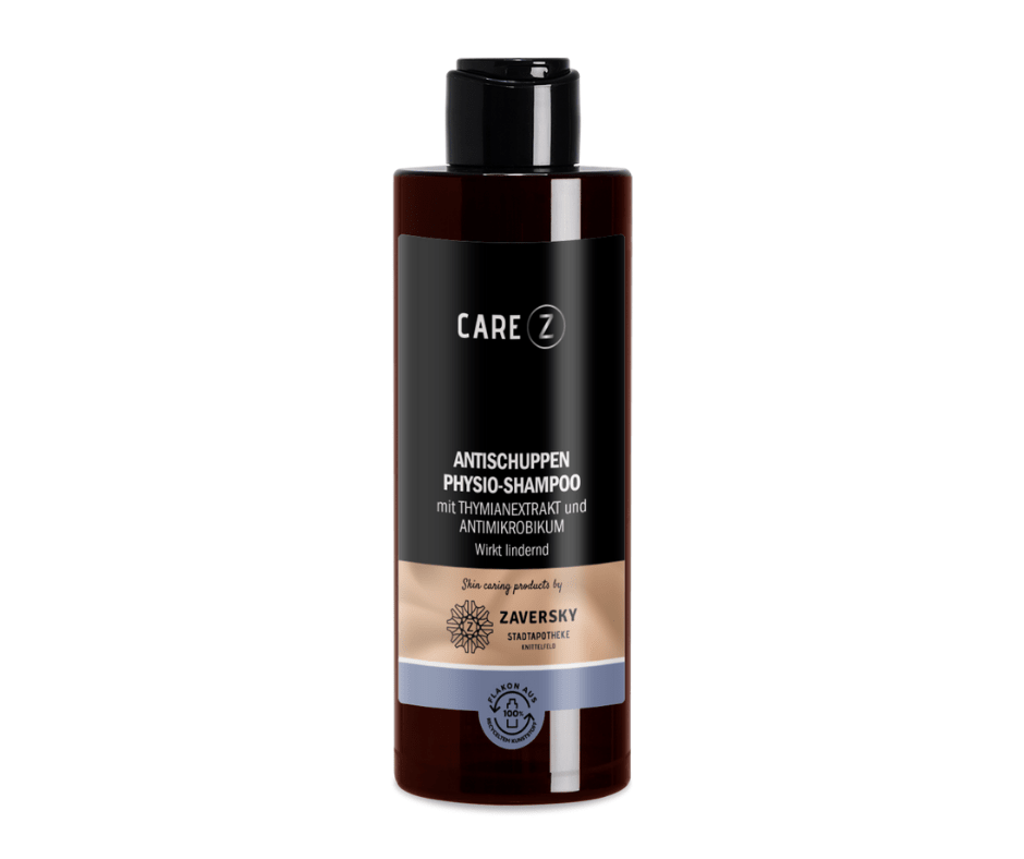 Antischuppen Physio - Shampoo wirkt lindernd von CareZ - Kosmetika - Apotheke Zaversky