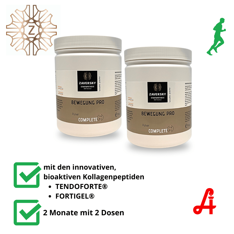 Bewegung Pro - 2 Packungen - Nahrungsergänzung - Apotheke Zaversky