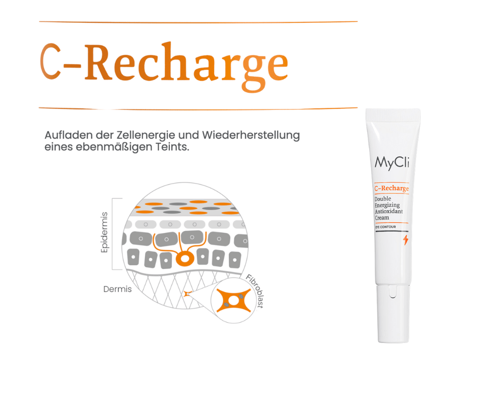 C - Recharge - Energetisierendes antioxidatives Creme für die Augenpartie von MyCli - Kosmetika - Apotheke Zaversky