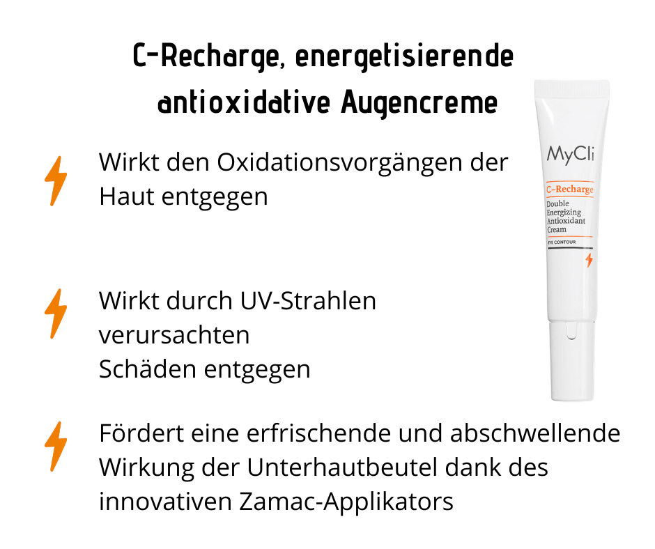 C - Recharge - Energetisierendes antioxidatives Creme für die Augenpartie von MyCli - Kosmetika - Apotheke Zaversky