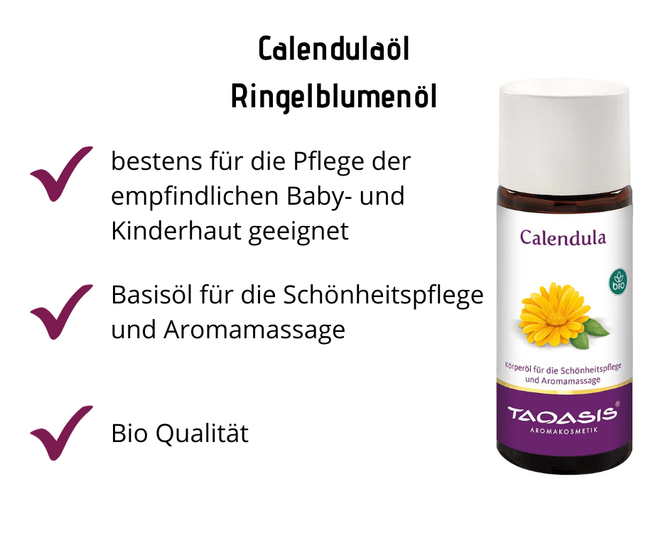 Calendulaöl / Ringelblumenöl Basisöl für Schönheitspflege und Aromamassage - Hausapotheke - Apotheke Zaversky