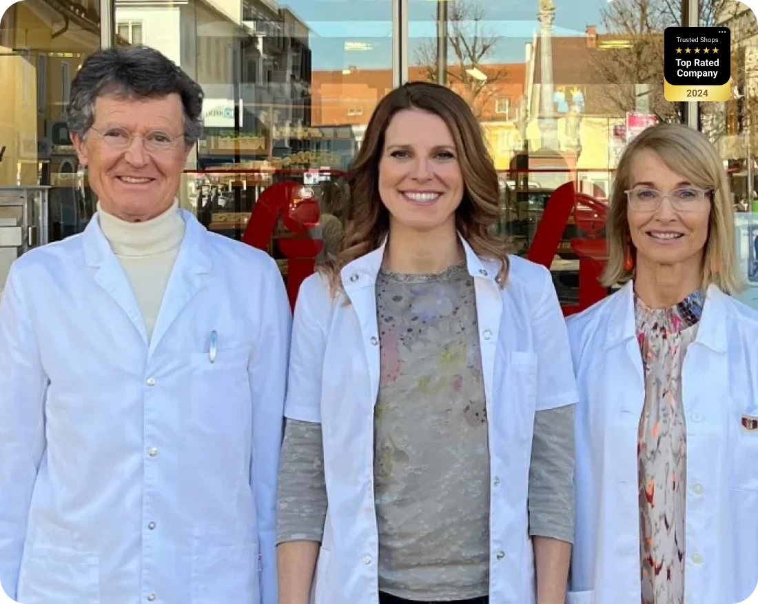 Familie Zaversky der Apotheke Zaversky