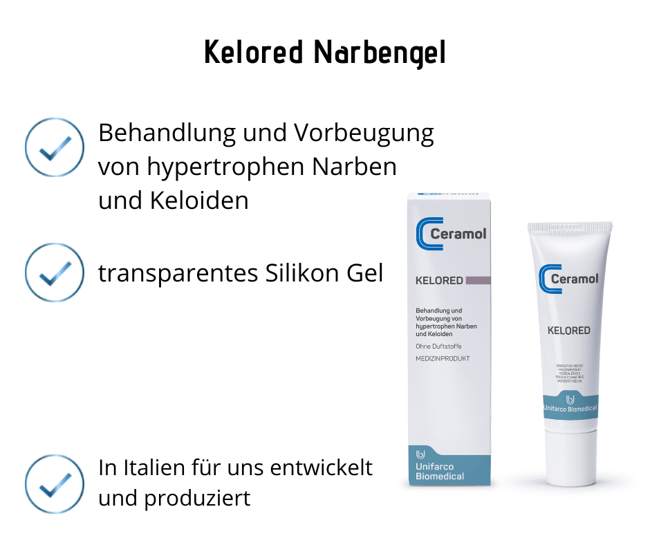 Kelored - Ceramol - Behandlung und Vorbeugung von Narben - Kosmetika - Apotheke Zaversky