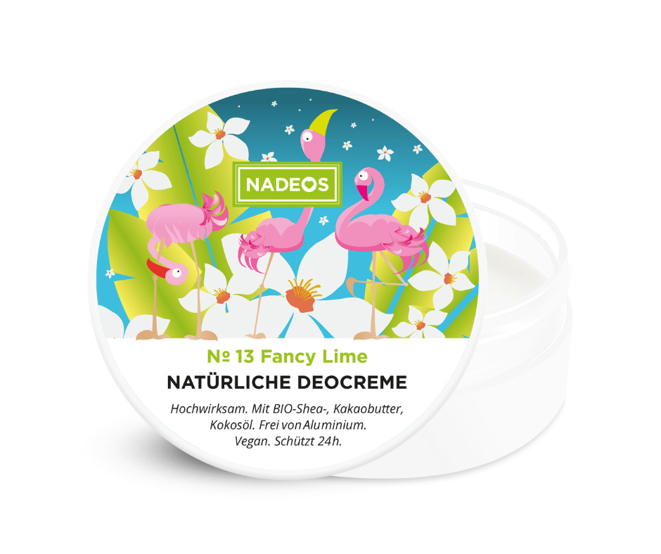 Natürliche Deocreme - NADEOS - Fancy Lime Nummer 13 - Kosmetika - Apotheke Zaversky
