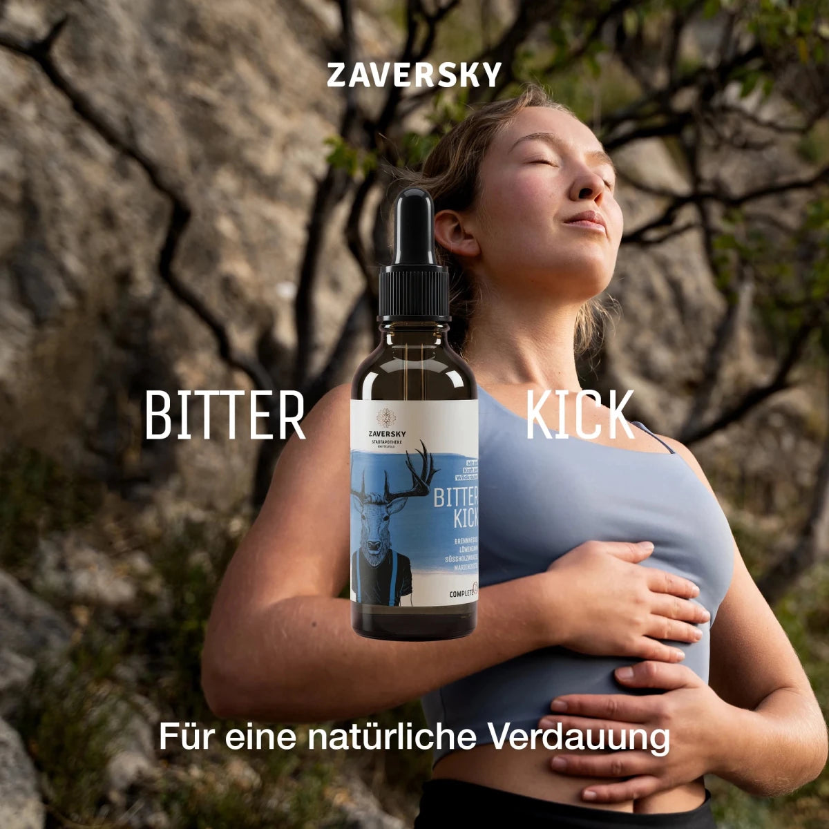ZAVERSKY BITTER KICK CompleteZ - Für eine natürliche Verdauung - Naturprodukt - Apotheke Zaversky