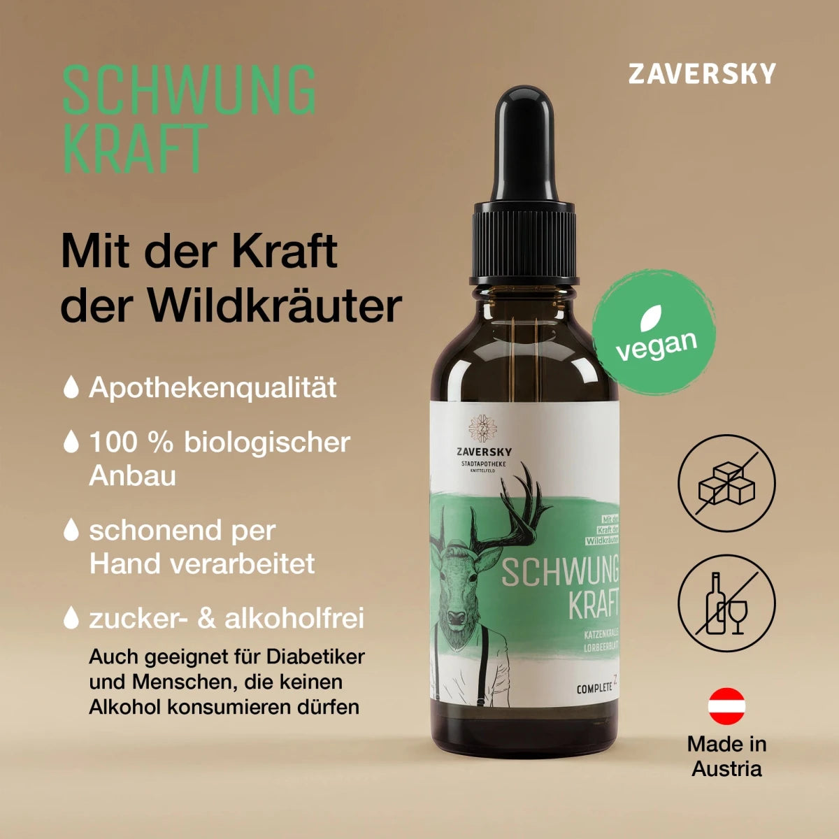 ZAVERSKY SCHWUNGKRAFT CompleteZ – Für mehr körperliches Wohlgefühl - Naturprodukt - Apotheke Zaversky
