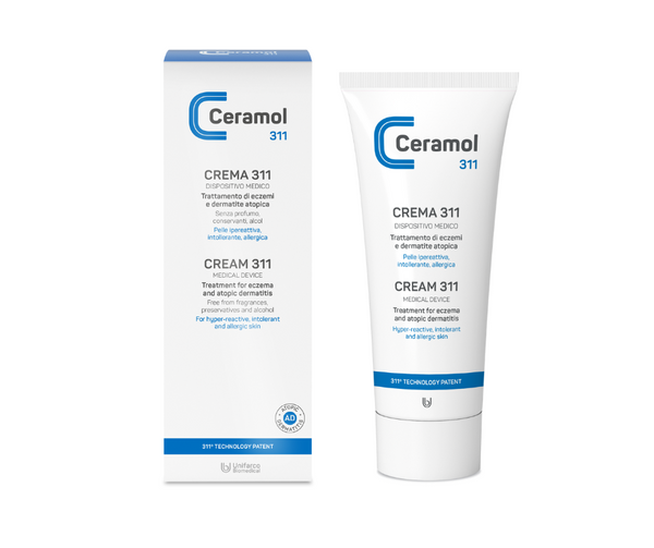 Creme 311 - Ceramol - Behandlung von Ekzemen und atopischer Dermatitis 200ml