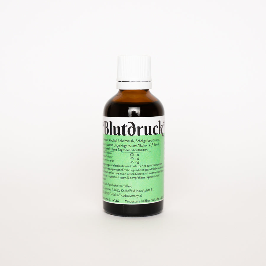 Blutdruck Tropfen Mann bei Apotheke Zaversky