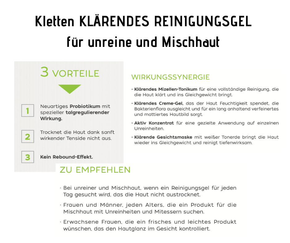 Biomacontrol KLÄRENDES REINIGUNGSGEL für unreine und Mischhaut CareZ - Kosmetika - Apotheke Zaversky
