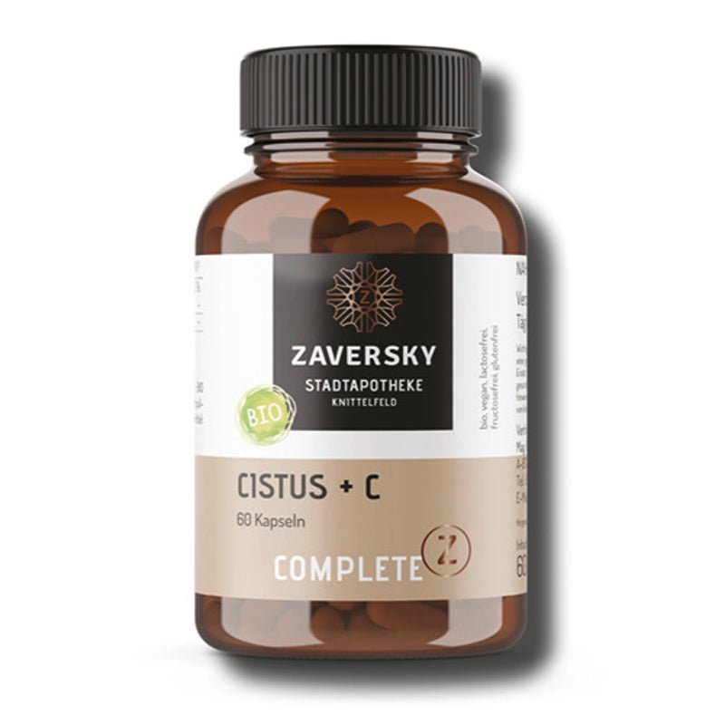 Cistus + C - Nahrungsergänzung - Apotheke Zaversky