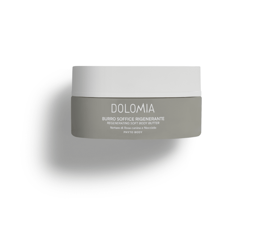 Regenerierende Körperbutter Dolomia - sehr reichhaltige, weiche Creme nährt die Haut tiefenwirksam und schenkt ihr neue Leuchtkraft - Kosmetika - Apotheke Zaversky