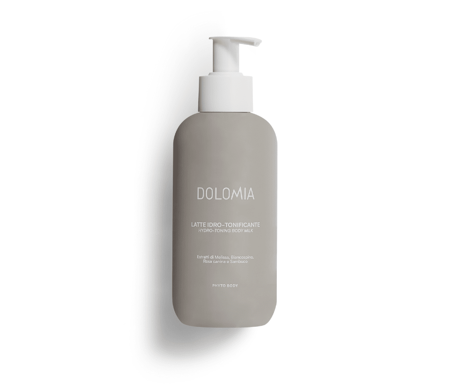 Straffende Körpermilch Dolomia - schenkt der Haut Energie und Vitalität, spendet tiefenwirksam Sauerstoff und Feuchtigkeit - Kosmetika - Apotheke Zaversky
