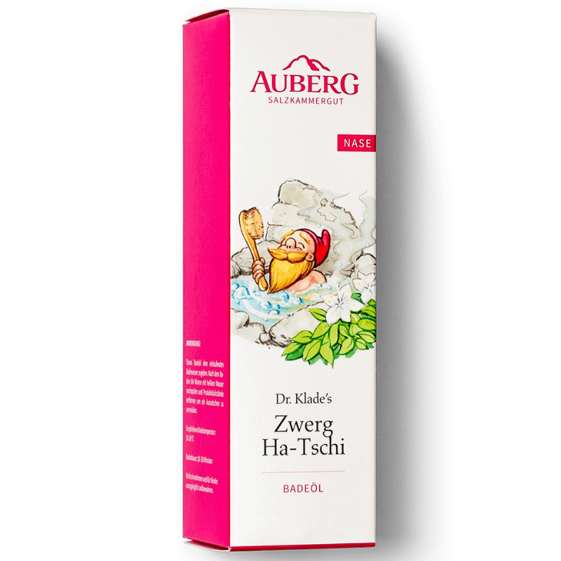 Zwerg Ha - Tschi - Erkältungsbad, Badeöl - Hausapotheke - Apotheke Zaversky