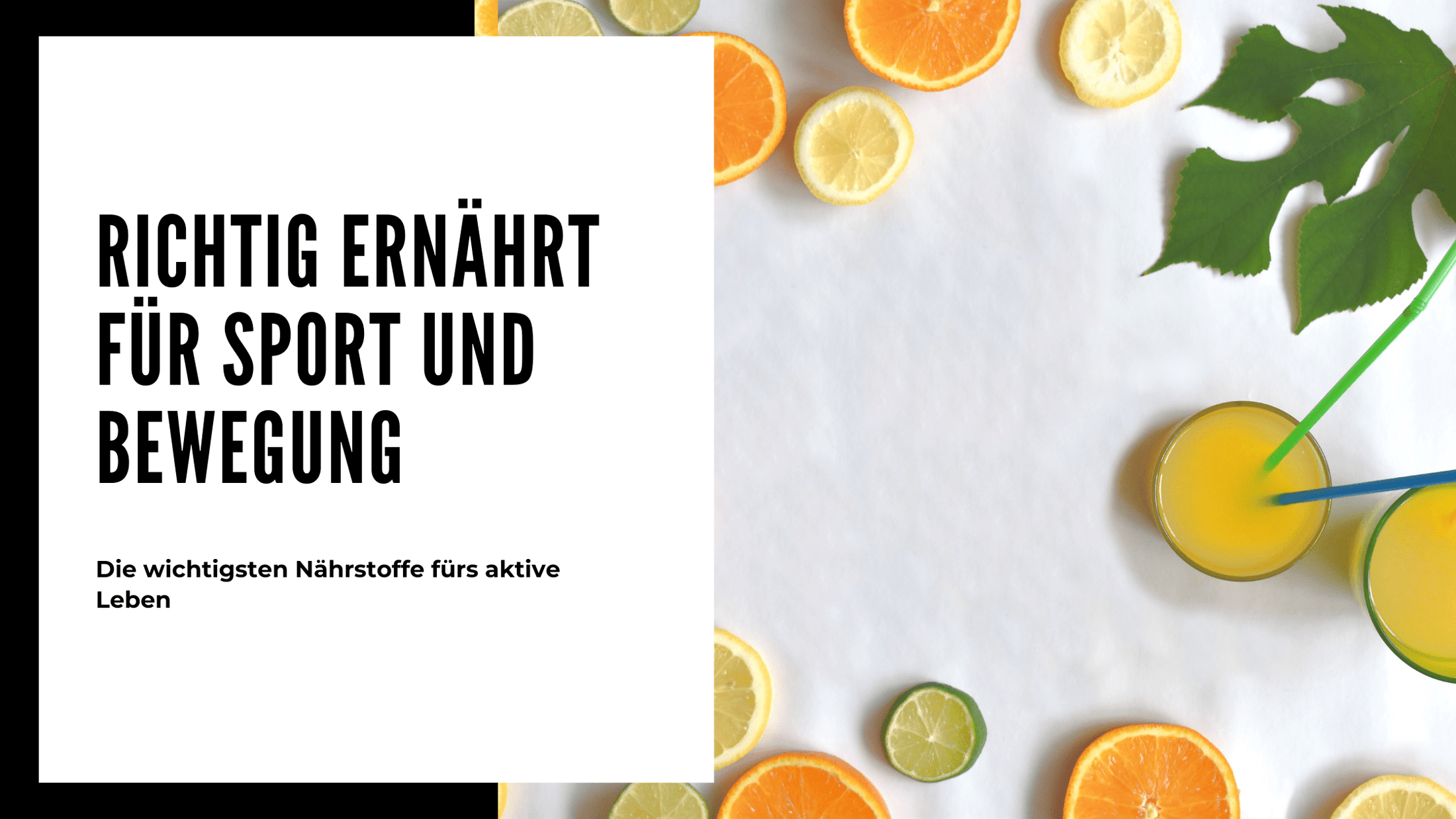 Richtig ernährt für Sport und Bewegung - Apotheke Zaversky