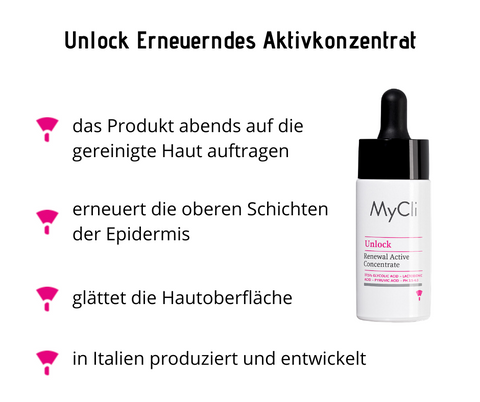 Unlock - Erneuerndes Aktivkonzentrat - Gesicht, Hals, Dekolleté von MyCli