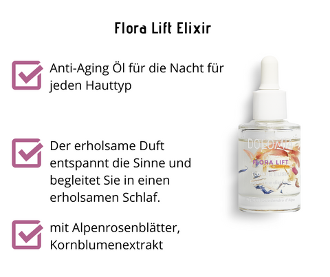 Flora Lift Flower Elixier - regeneriert und glättet Anti-Aging Öl von Dolomia