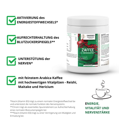 Stoffwechsel Paket - Stoffwechsel, FitControl, Zaffee - der Energiekaffee