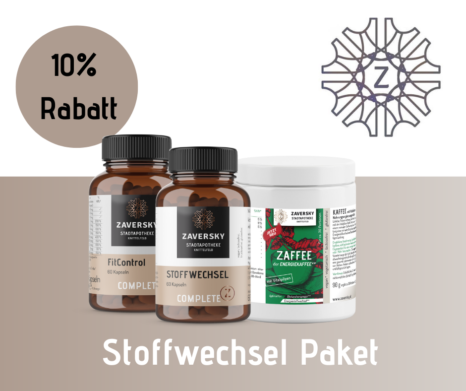 Stoffwechsel Paket - Stoffwechsel, FitControl, Zaffee - der Energiekaffee