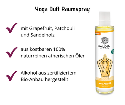 Yoga Duft - Bio Raumspray bei Apotheke Zaversky