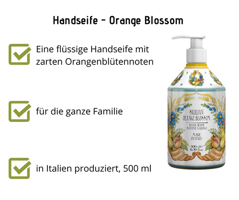 flüssige Handseife - Orange Blossom, Rudy
