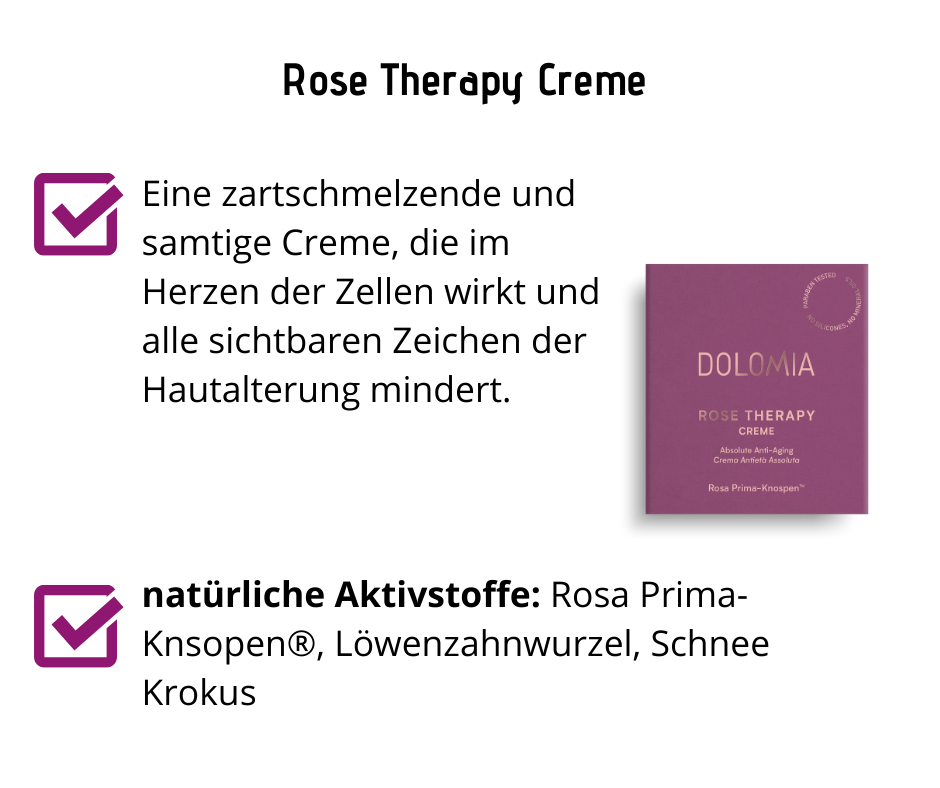 Rose Therapy - absolute Anti-Aging Creme von Dolomia