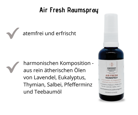 Airfresh Raumspray - atemfrei und erfrischt für ein frisches Raumklima