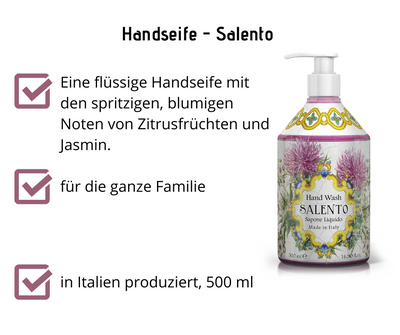 flüssige Handseife - Salento, Rudy bei Apotheke Zaversky