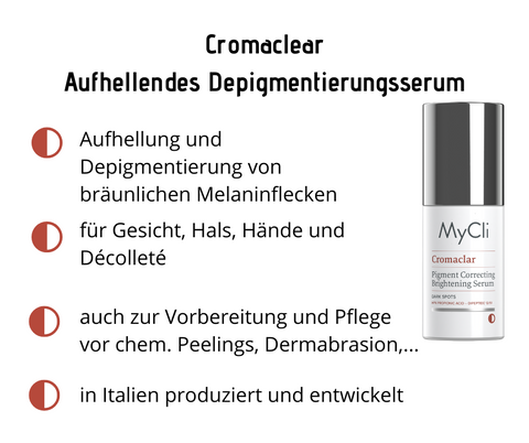 Cromaclear - Aufhellendes Depigmentierungsserum von MyCli bei Apotheke Zaversky