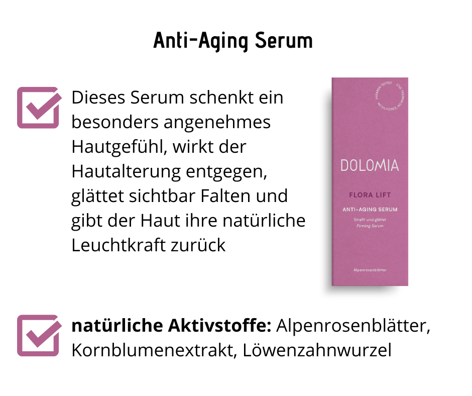 Anti-Aging Serum - Flora Lift von Dolomia