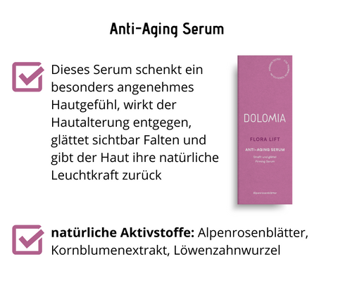 Anti-Aging Serum - Flora Lift von Dolomia