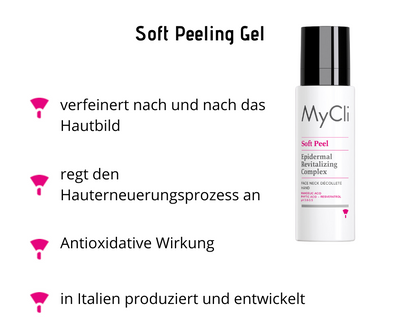 Soft Peel - Moduliertes Peeling - Gel für Gesicht, Körper von MyCli bei Apotheke Zaversky