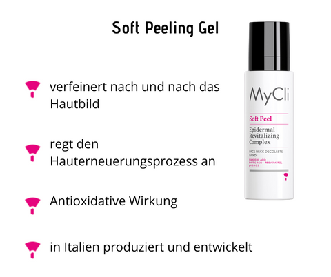 Soft Peel - Moduliertes Peeling - Gel für Gesicht, Körper von MyCli