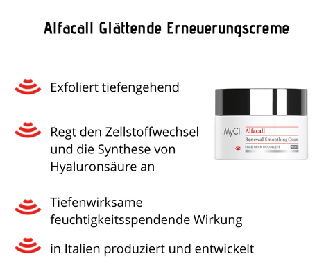 Alfacall - glättende Erneuerungscreme für Gesicht, Hals, Dekoletté von MyCli