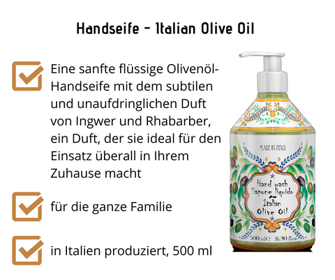 flüssige Handseife - Italian Olive Oil,  Rudy