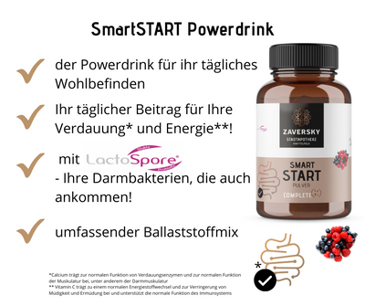 SmartSTART - der Powerdrink fürs tägliche Wohlbefinden bei Apotheke Zaversky