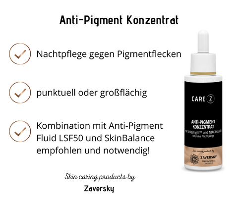 Anti-Pigment Konzentrat mit VitisBright und Niacinamid von CareZ