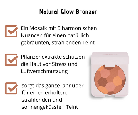 Natural Glow Bronzer - zaubert einen natürlichen, gebräunten, leuchtenden Teint - MOSAICO 83