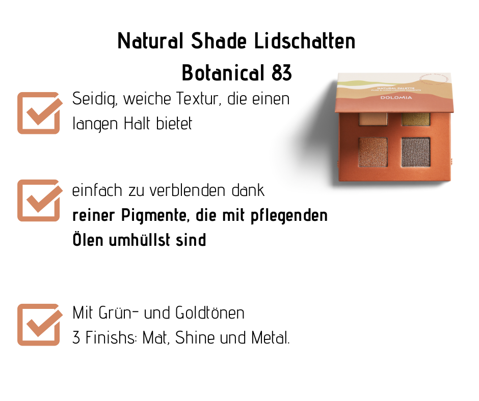 Natural Palettenlidschatten Botanical 83