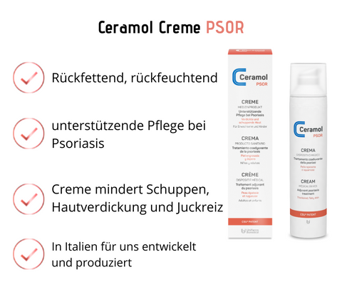 Ceramol PSOR Creme – Pflege bei Psoriasis & verdickter Haut bei Apotheke Zaversky