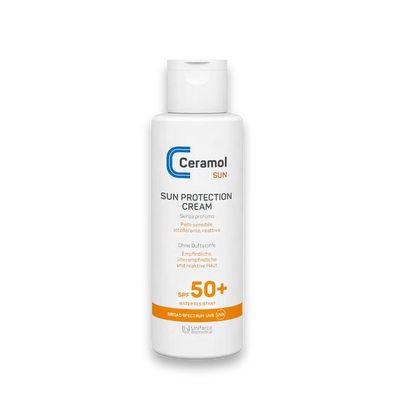 Ceramol Sonnencreme LSF 50+ - Schutz für sensible Haut