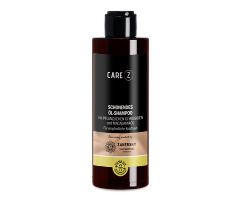 Schonendes Öl-Shampoo - für empfindliche Kopfhaut von CareZ