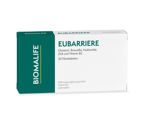 EUBARRIERE - Auf der Basis von Glutamin, Boswellia, Nukleotiden, Zink und Vitamin B2 von Biomalife