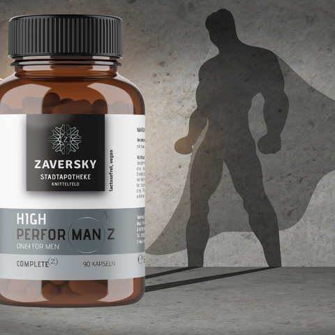 Männer Paket - High PerforMANz, Magnesium 60 Stk, Spermidin Kapseln