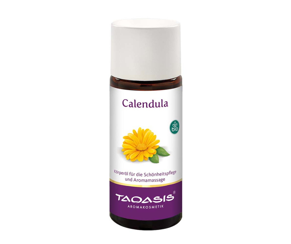 Calendulaöl / Ringelblumenöl Basisöl für Schönheitspflege und Aromamassage bei Apotheke Zaversky