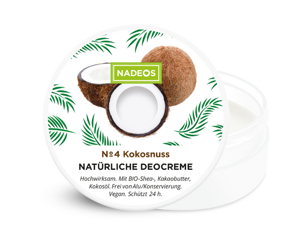 Natürliche Deocreme - NADEOS - Kokosnuss Nummer 4